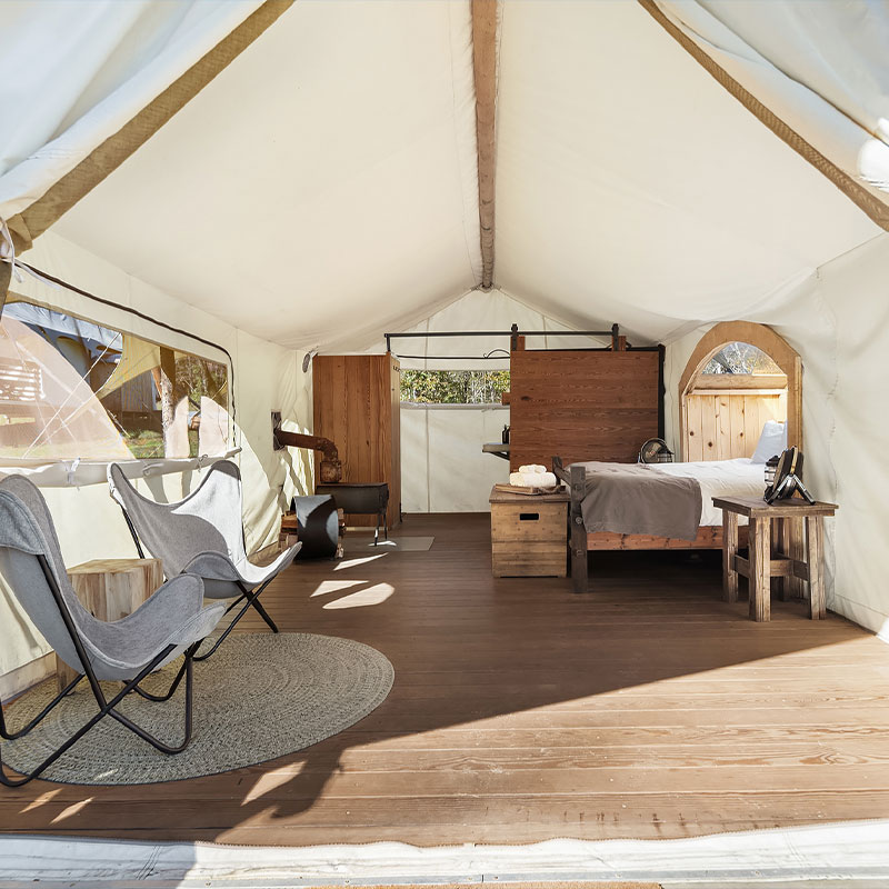 Stargazer Tent with Private Bathroom