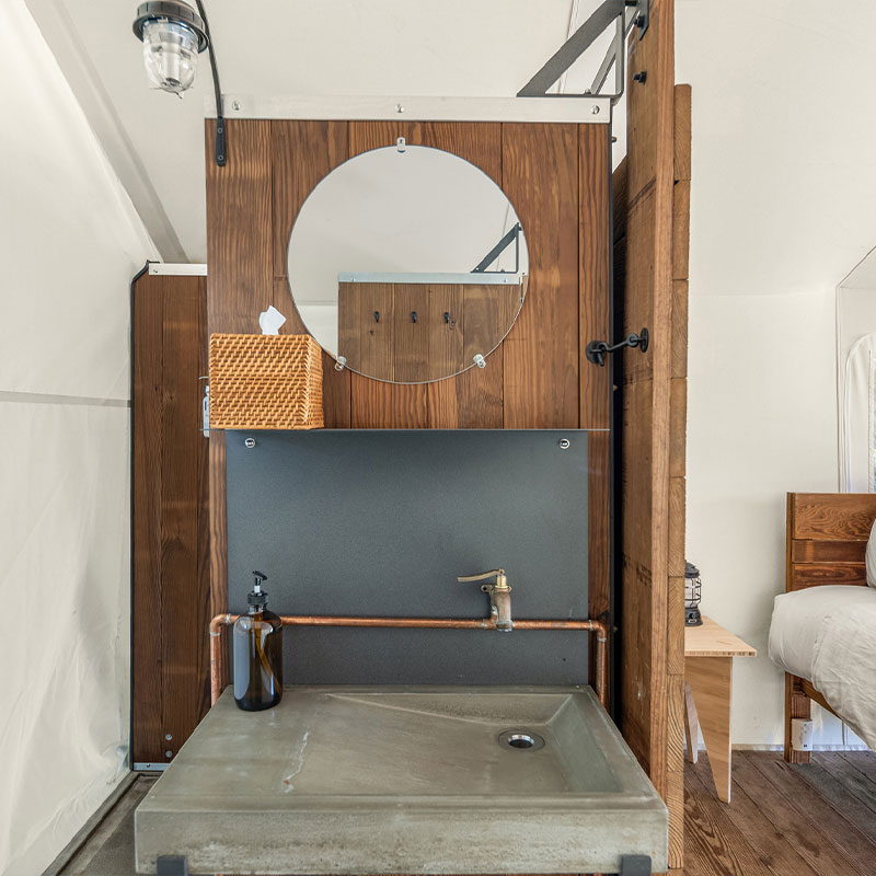 Deluxe Tent with Private Bathroom