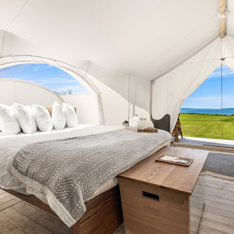 Stargazer Tent with Private Bathroom