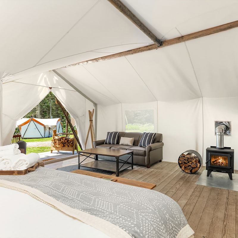 Suite Tent with Private Bathroom