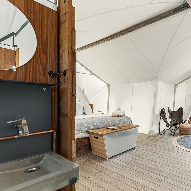 Suite Tent with Private Bathroom