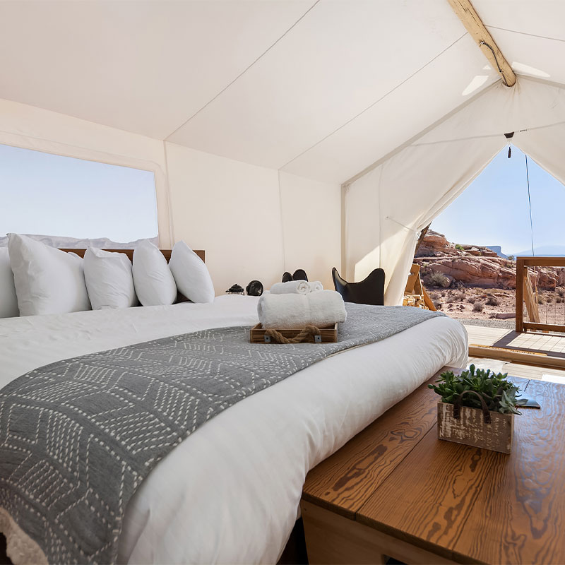Deluxe Tent with Private Bathroom