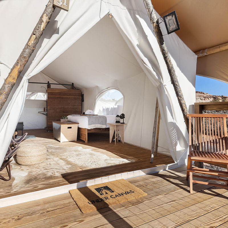Stargazer Tent with Private Bathroom