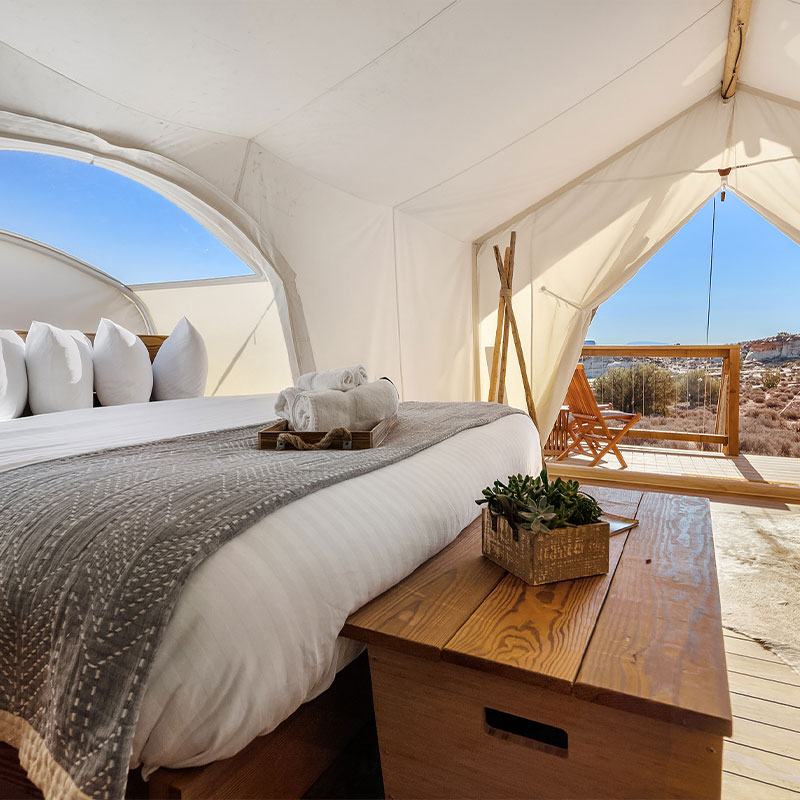 Stargazer Tent with Private Bathroom
