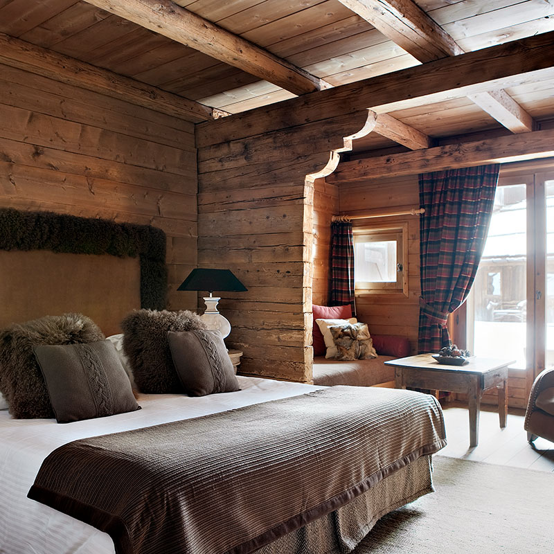 Bedroom with lounge area