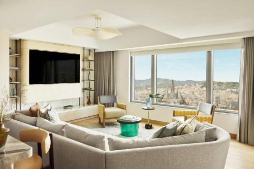 Skyline One-Bedroom King Suite with City View