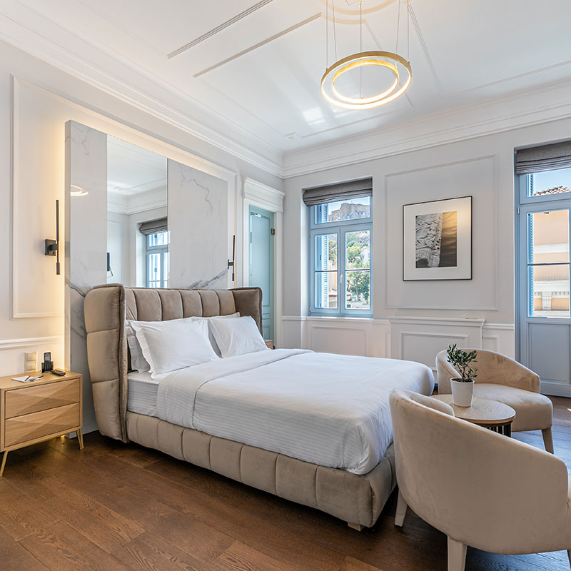 Elegant Suite - Partial Acropolis View