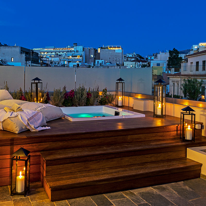 Iconic Suite - Acropolis View & Jacuzzi