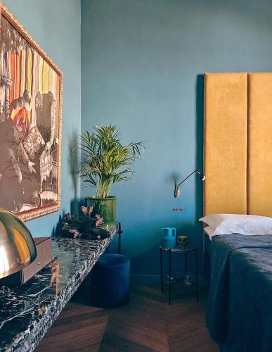 Tinos Suite with sea views and walk-in rain shower