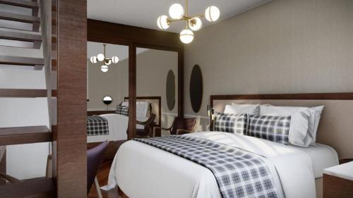 Rooftop Double Room with jacuzzi and Sea View