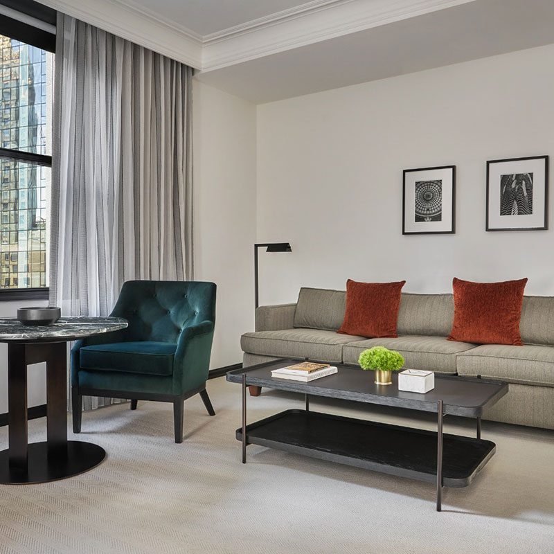 Corner One Bedroom Suite